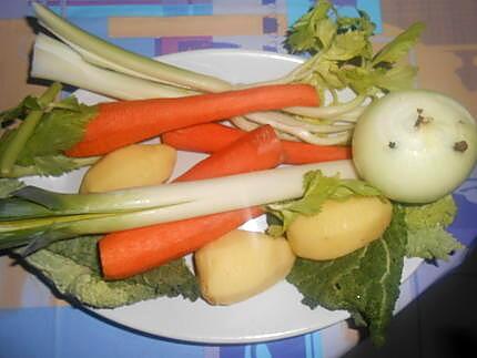 recette PETIT  POT  AU  FEU DE  DINDE