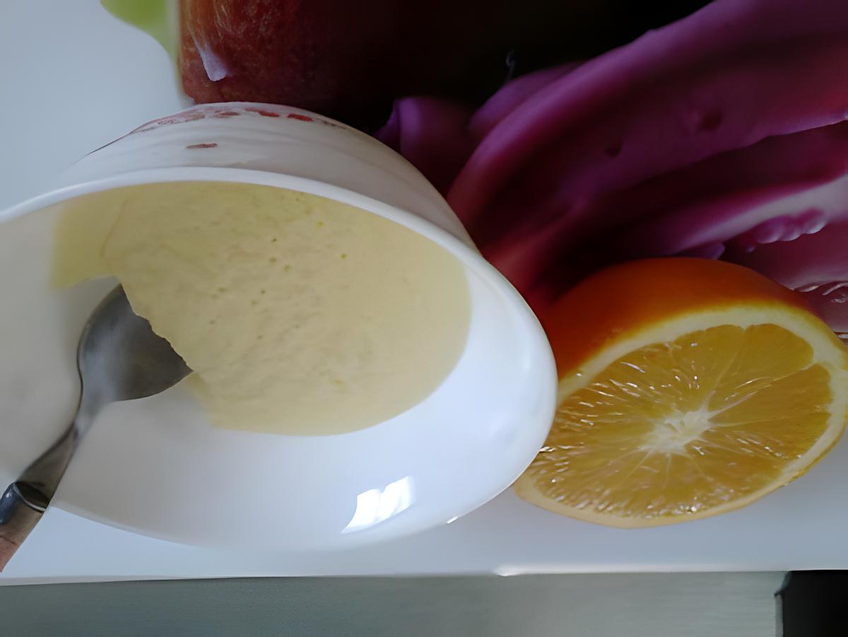 recette crème à l'orange ultra rapide