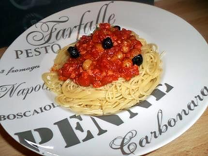 recette Spaghezza à la reine