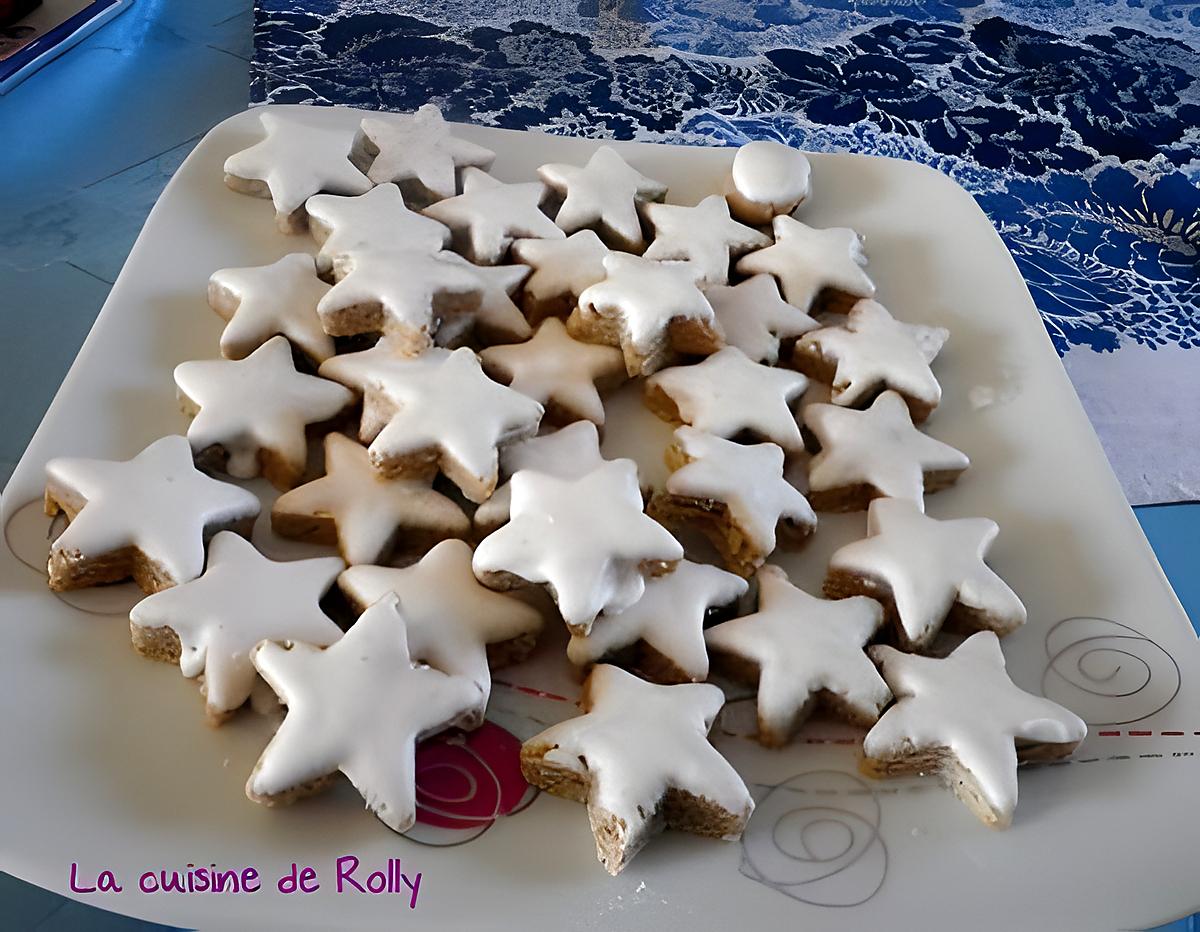 recette Etoiles à la cannelle de Noël