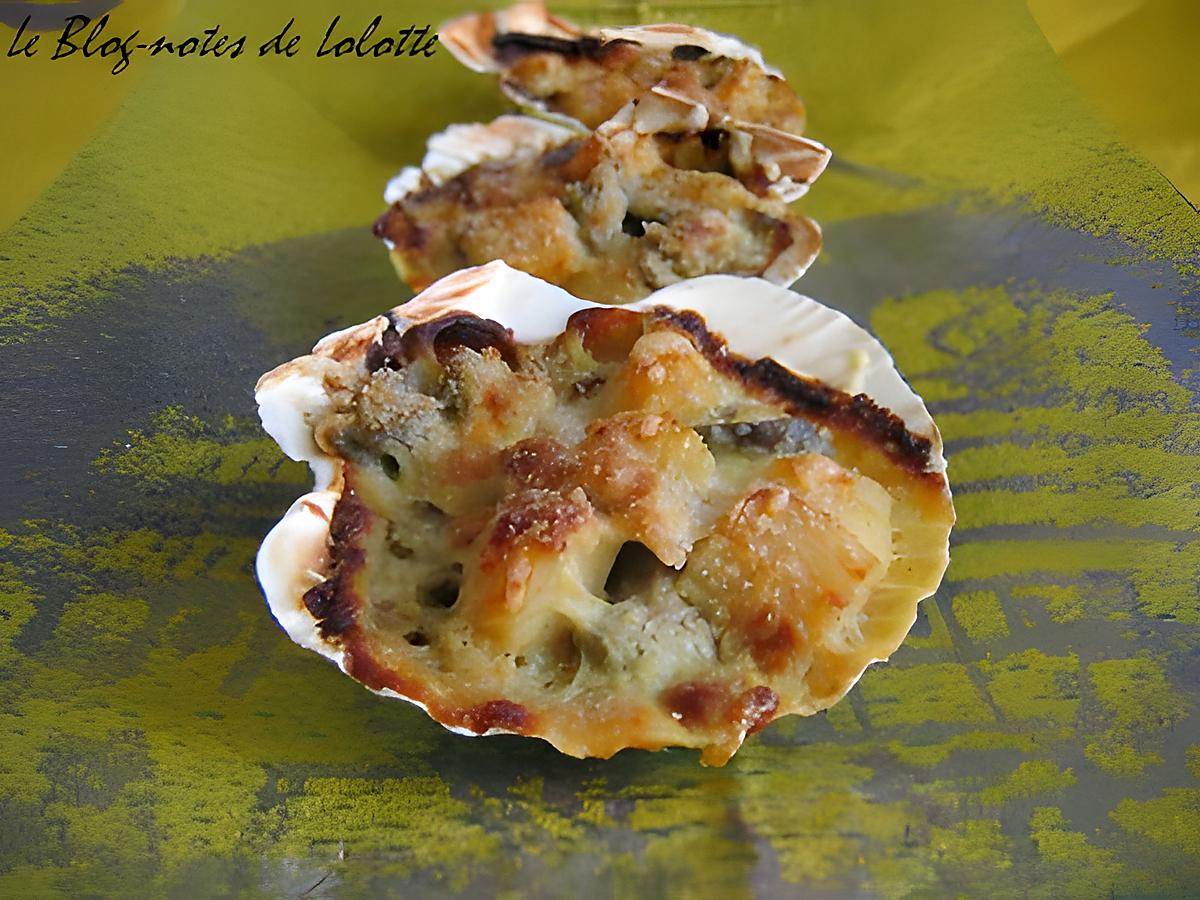 recette Coquilles St Jacques au curry