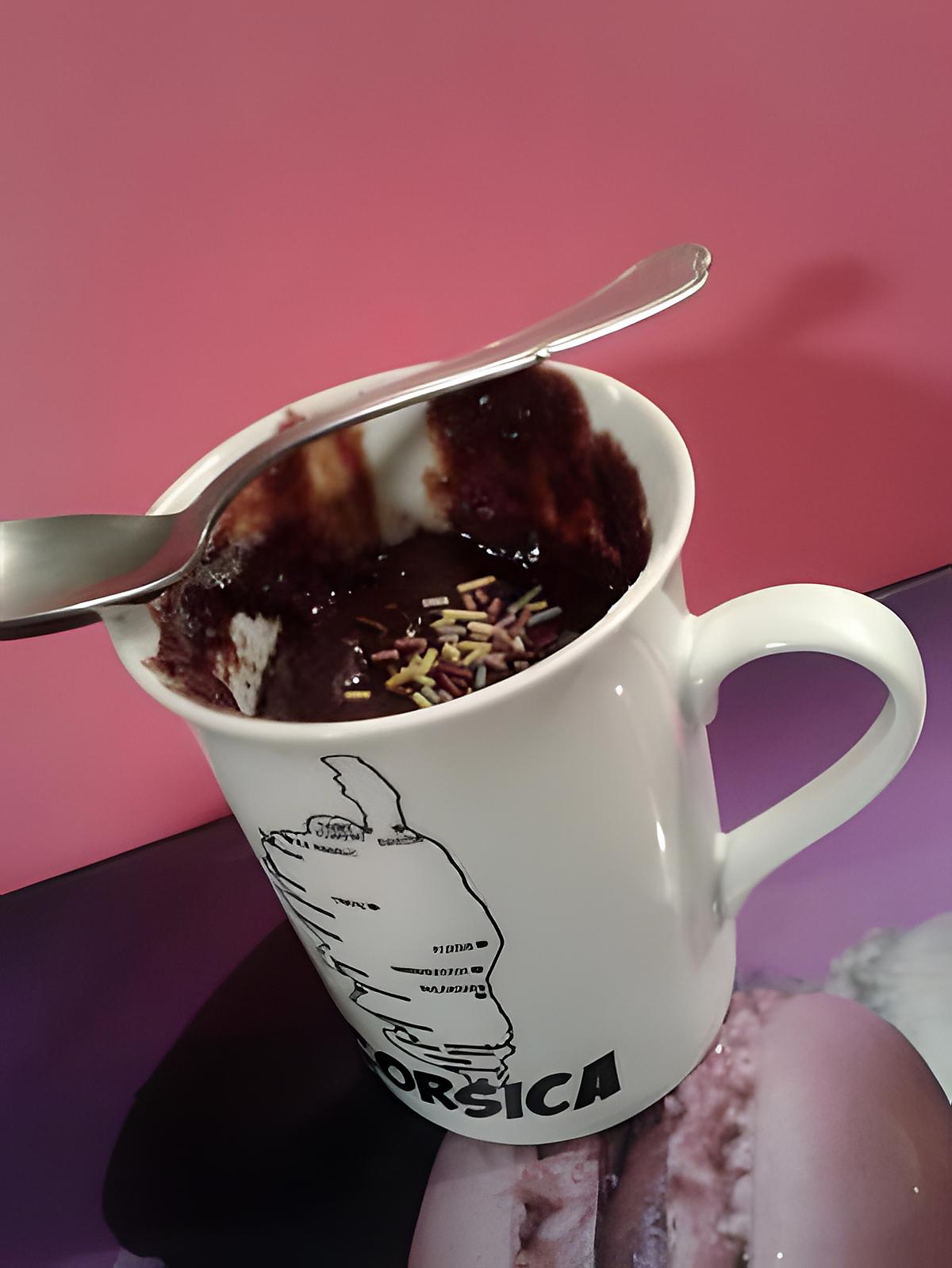 recette mug fondant