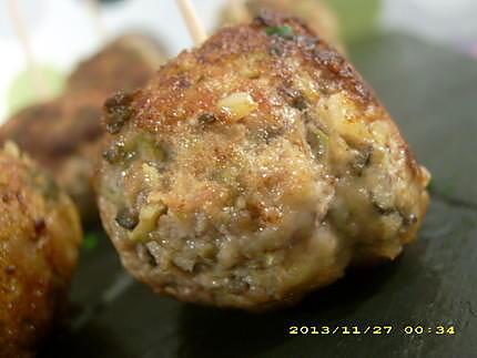 recette boulettes de veau aux olives