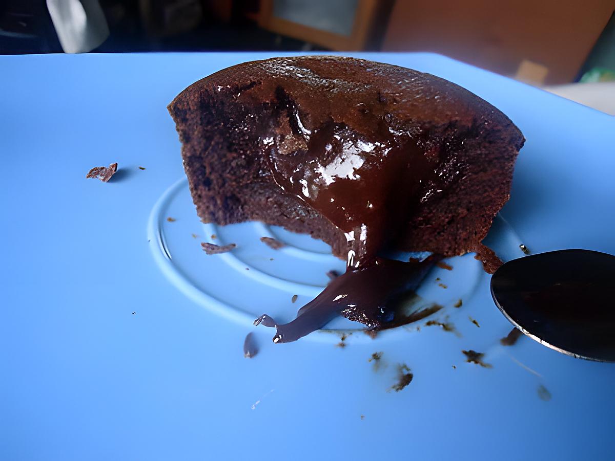 recette Fondant au chocolat (coeur coulant)