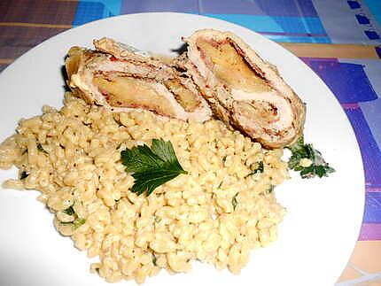 recette RISOTTO DE  COQUILLETTES