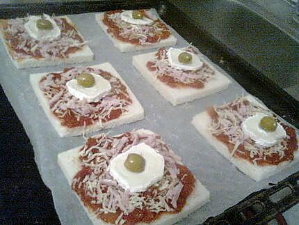 recette Tartine pizza