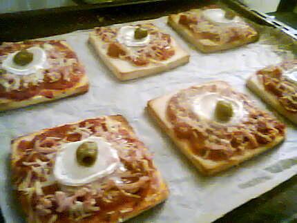 recette Tartine pizza