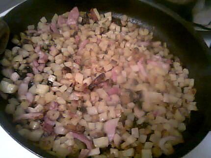 recette Poulet au curry et pommes de terre a la poele