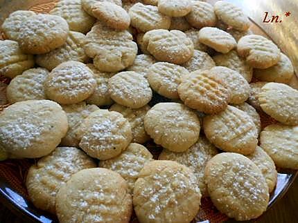 recette Biscuits écrasés à la noisette