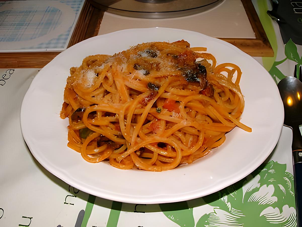 recette Maccheroni ou spaghetti alla chitarra à la sauce tomate à l'ageau