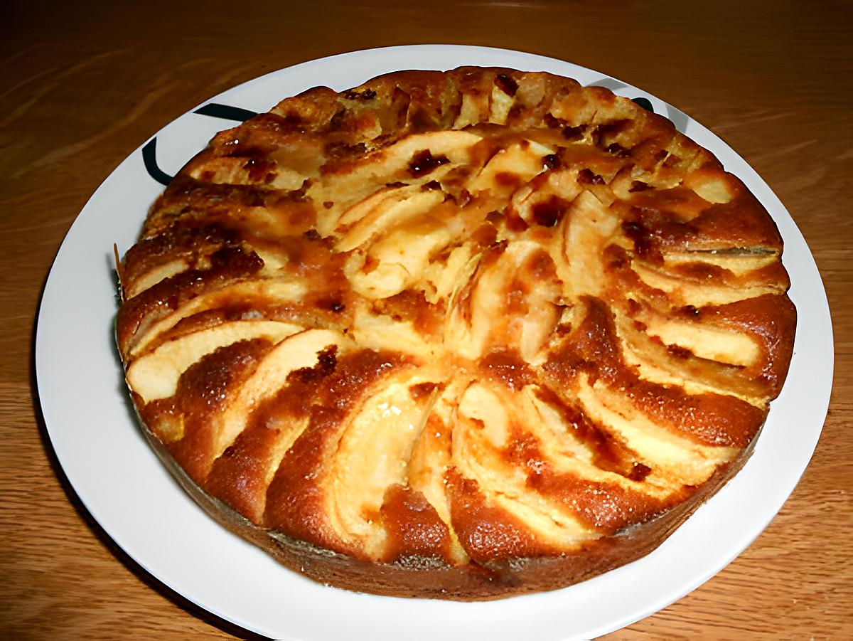 recette Gâteau ulta facile aux pommes et au calvados!!!!