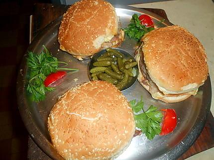 recette Hamburger façon raclette