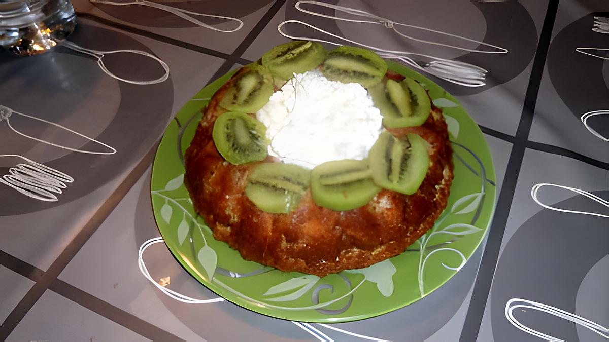 recette Gateau kaki kiwi