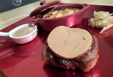 recette Tournedos de canard rossini