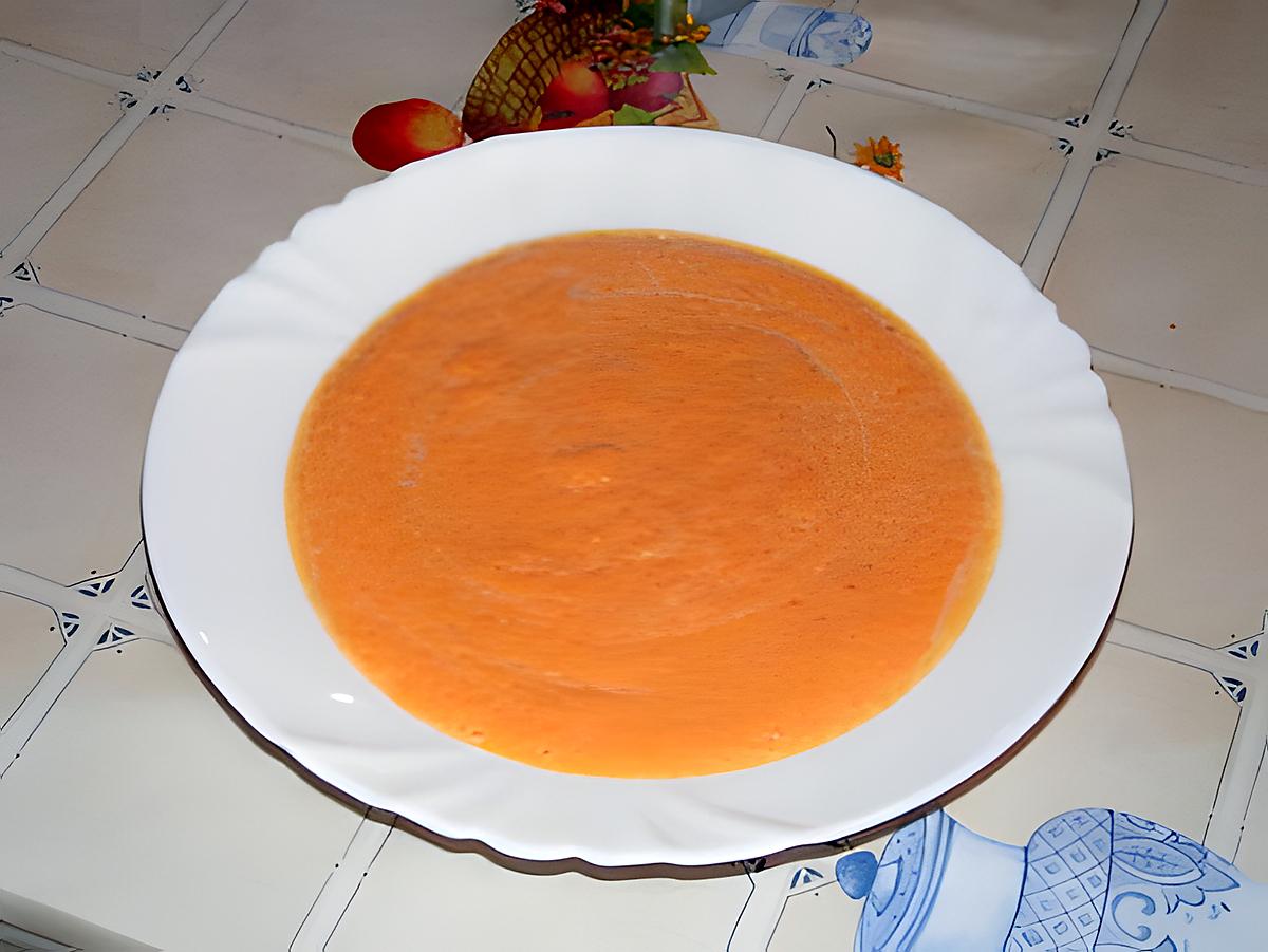 recette Velouté de carottes