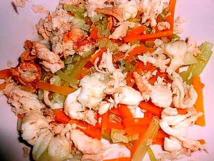 recette Bouillon de homard au safran