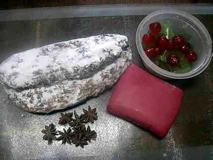 recette Bûche gâteau Alsacien.