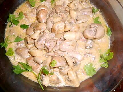 recette Rognon de veau a la creme