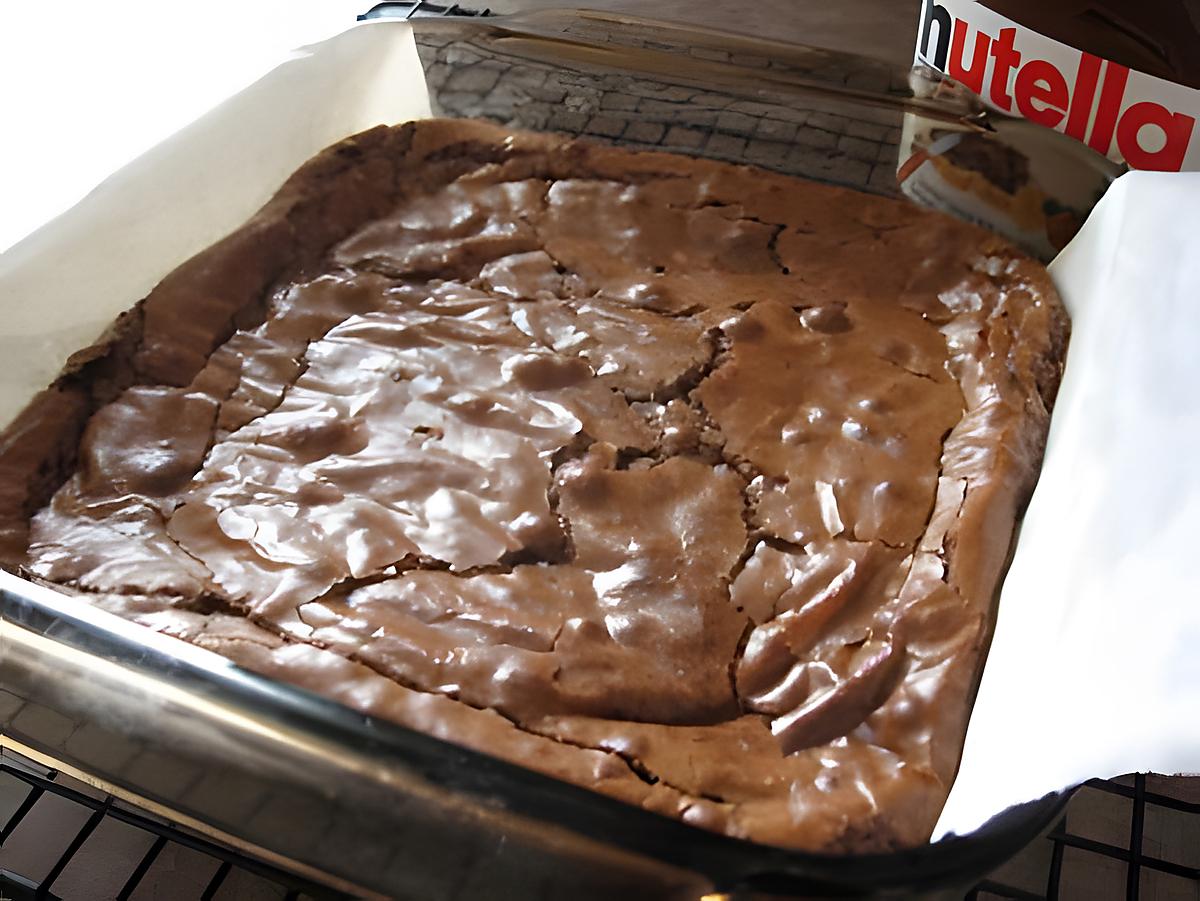 recette brownies nutella rapide