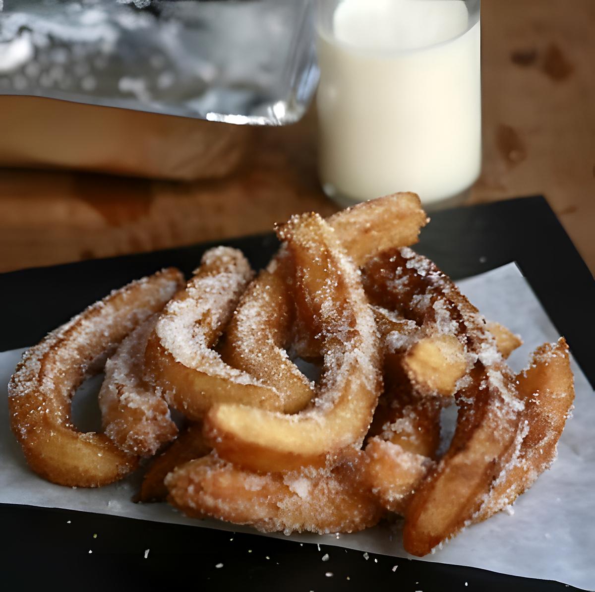recette churros a la poche a douille