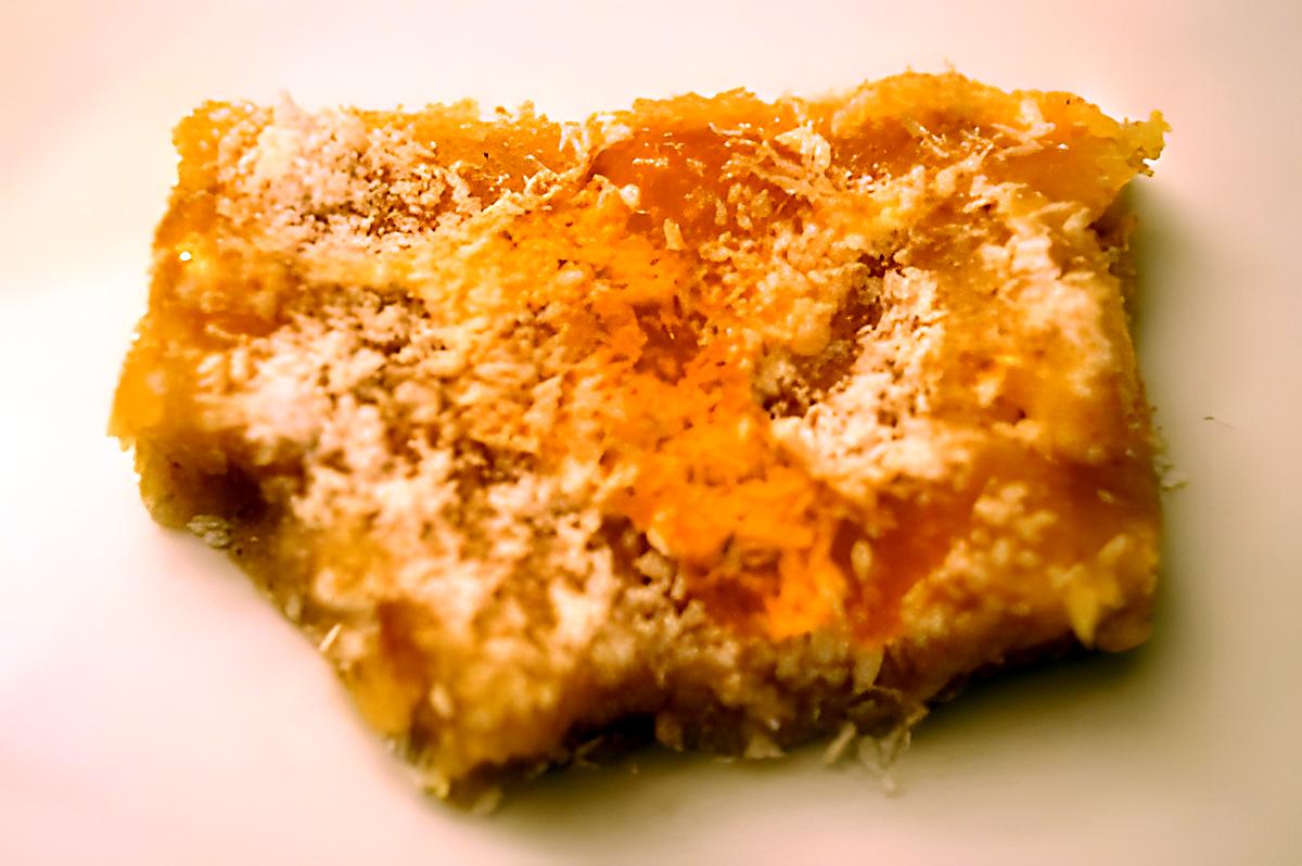 recette gateau semoule mieleuse
