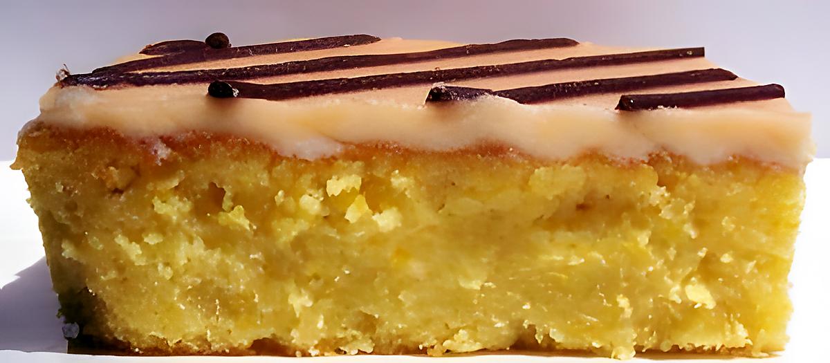 recette gateaux nature glacage saveur orange