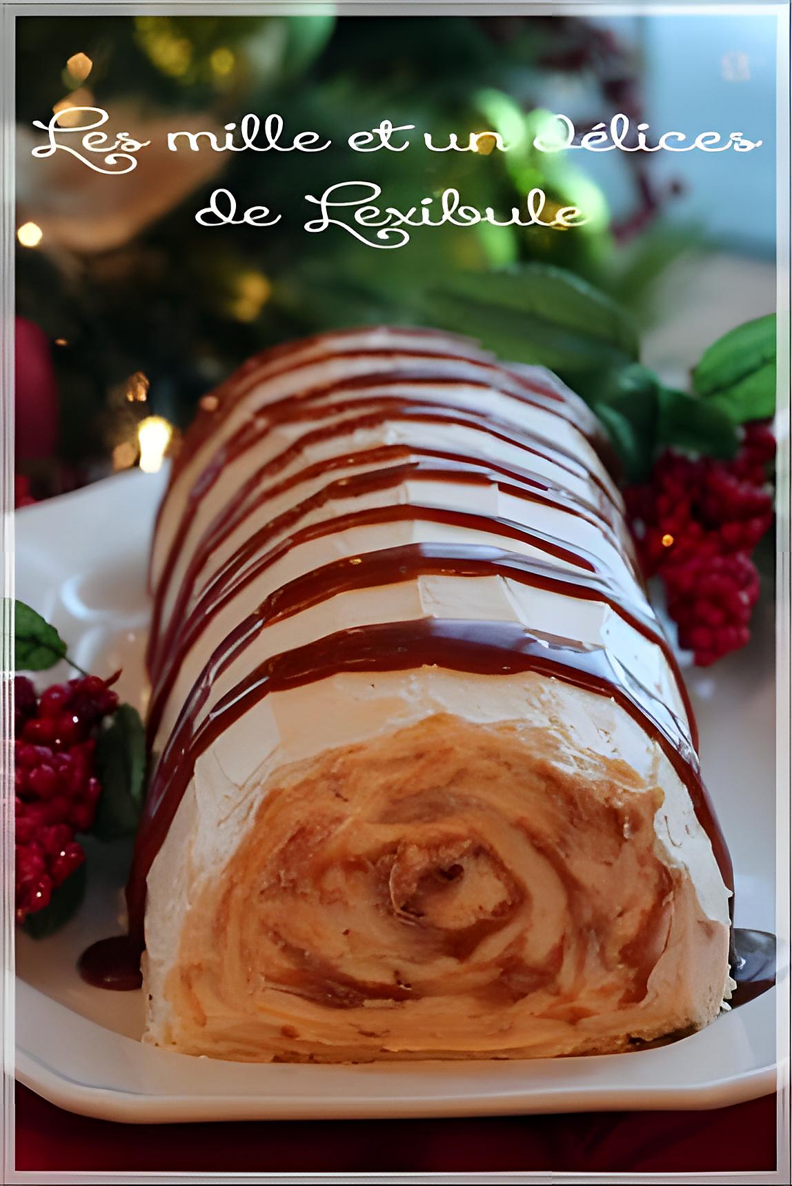 recette ~Bûche au caramel~