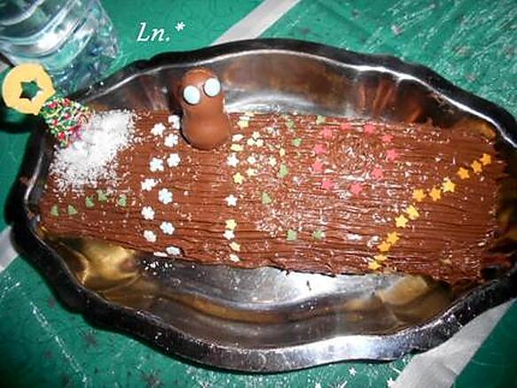 Recette de Bûche de Noël au Nutella