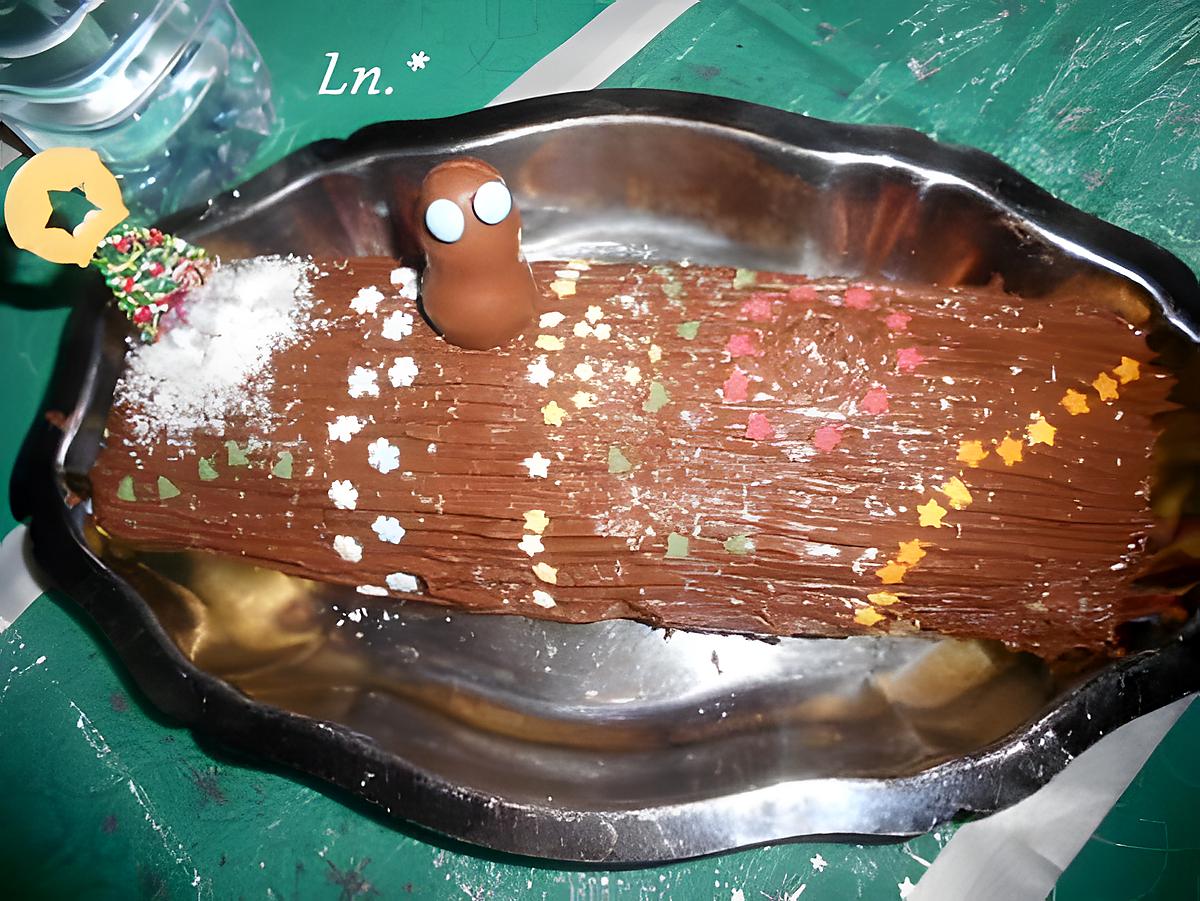 recette Bûche de Noël au Nutella