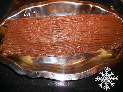 recette Bûche de Noël au Nutella