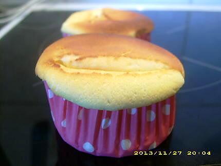 recette petits gâteau légers au fromage blanc et citron