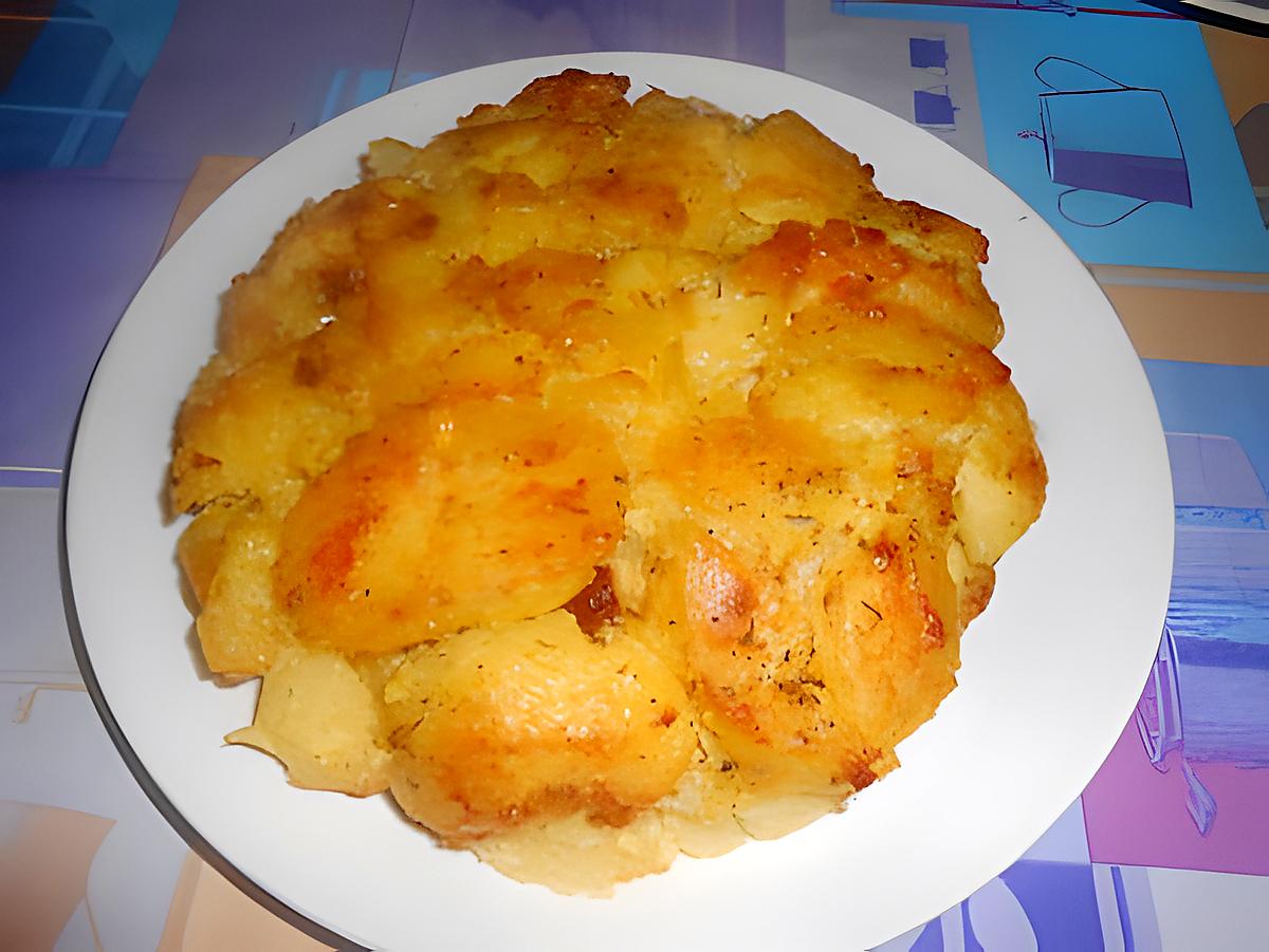 recette TORTINO  DI  PATATE  E  BOUDIN BLANC