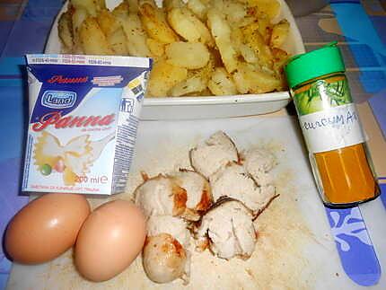 recette TORTINO  DI  PATATE  E  BOUDIN BLANC