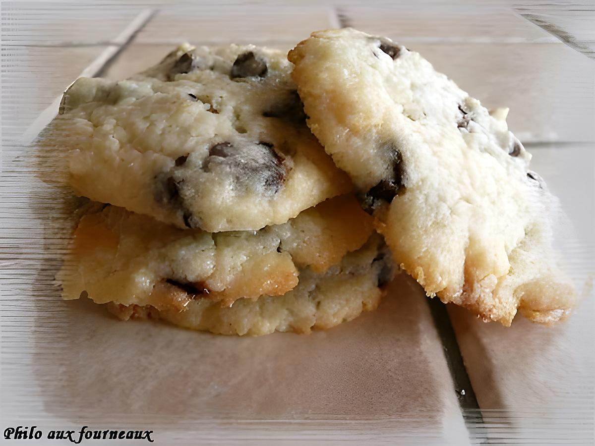 recette Cookies moelleux au St Môret & aux chunks au chocolat