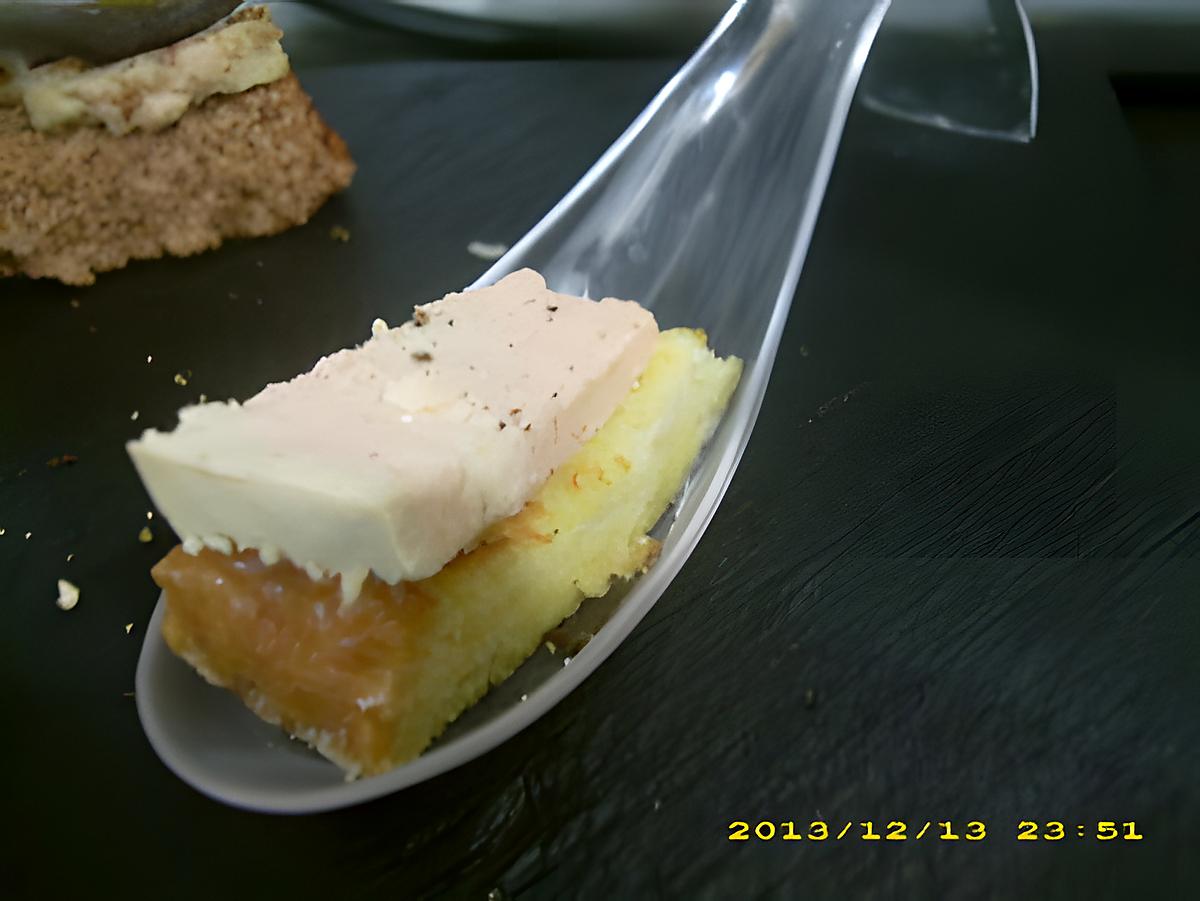 recette brioche perdue au foie gras