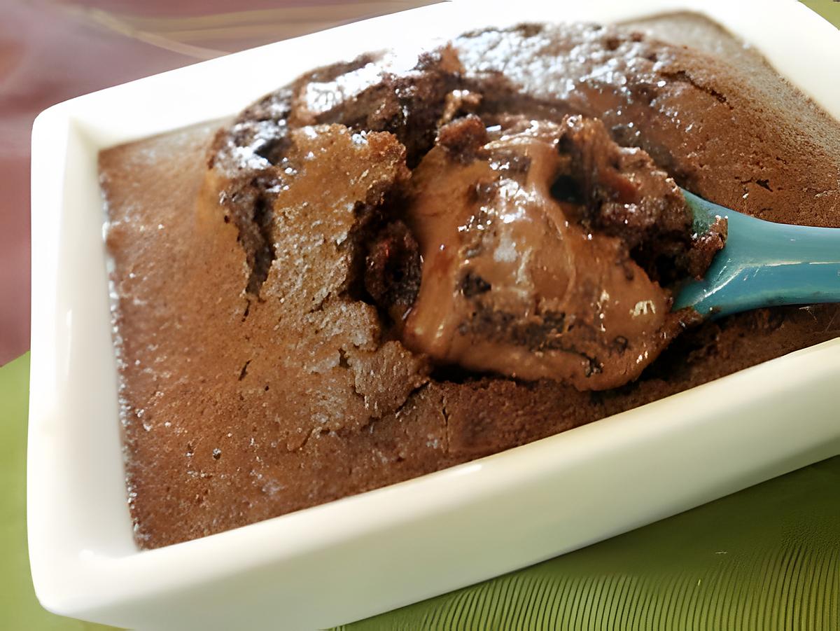 recette moelleux coeur nutella