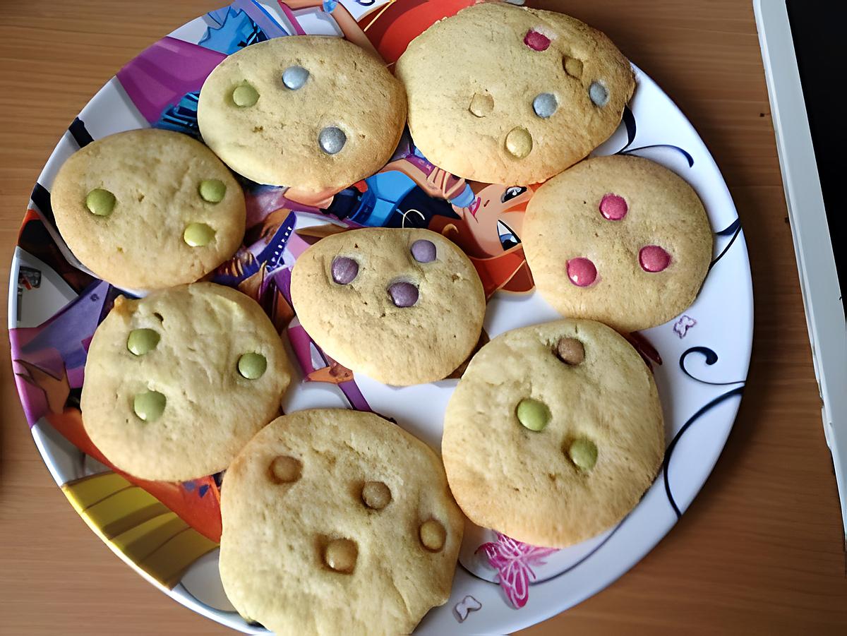 recette cookie smarties