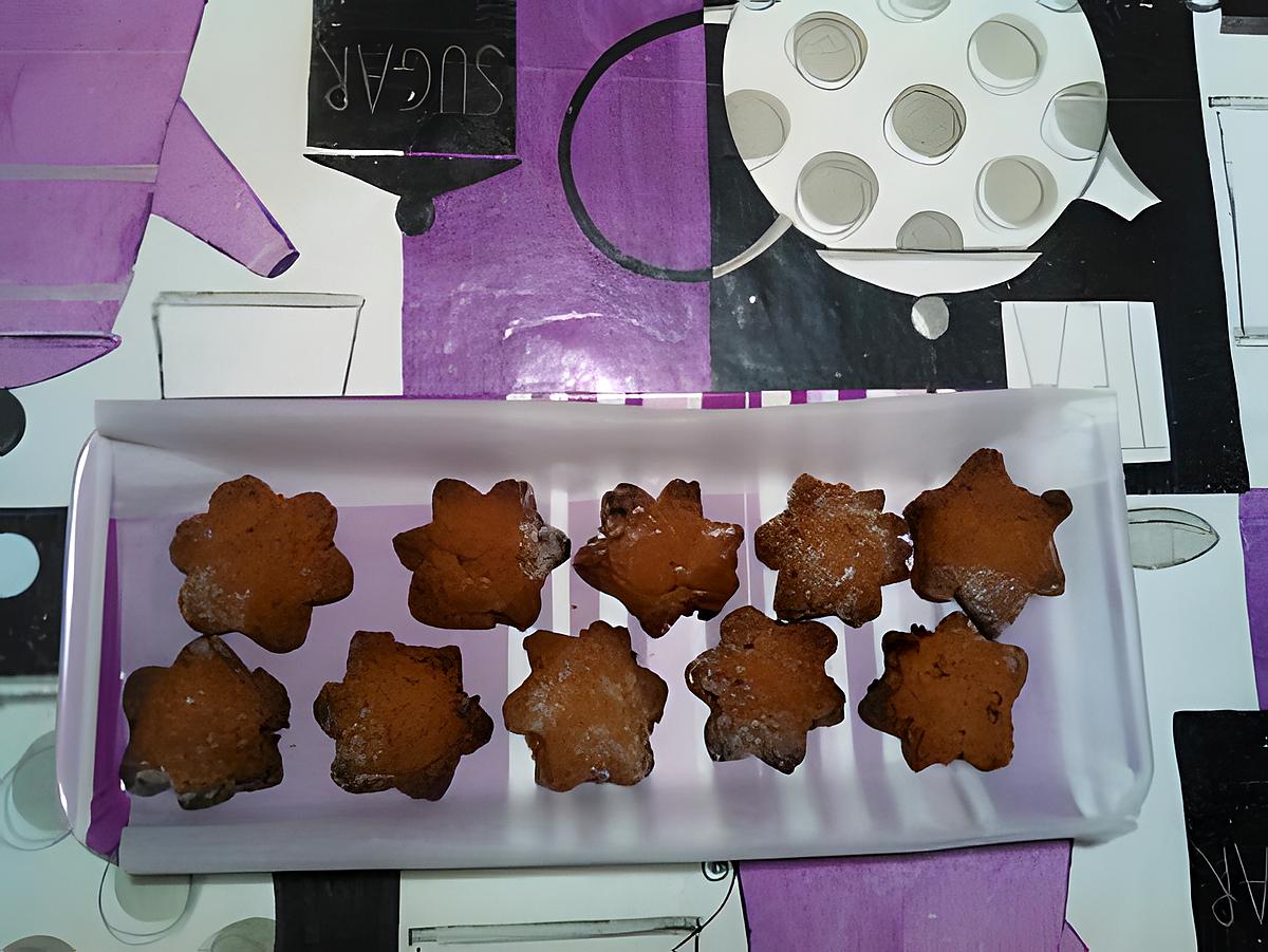 recette flocon chocolat garniture orange