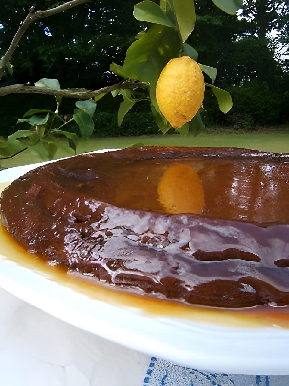 recette Gâteau au chocolat et caramel salé