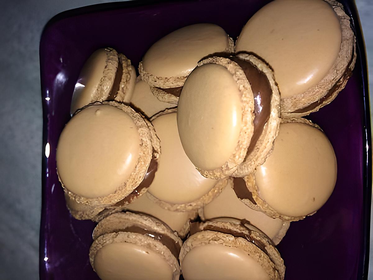 recette Macaron ganache praliné