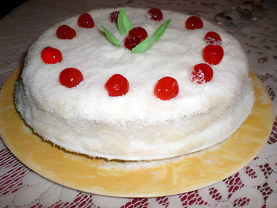recette GATEAU MONT BLANC