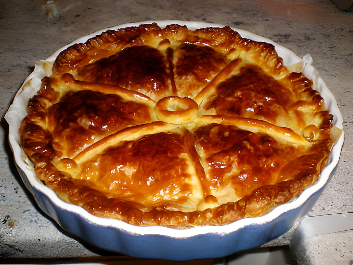 recette Tourte au saumon et aux poireaux