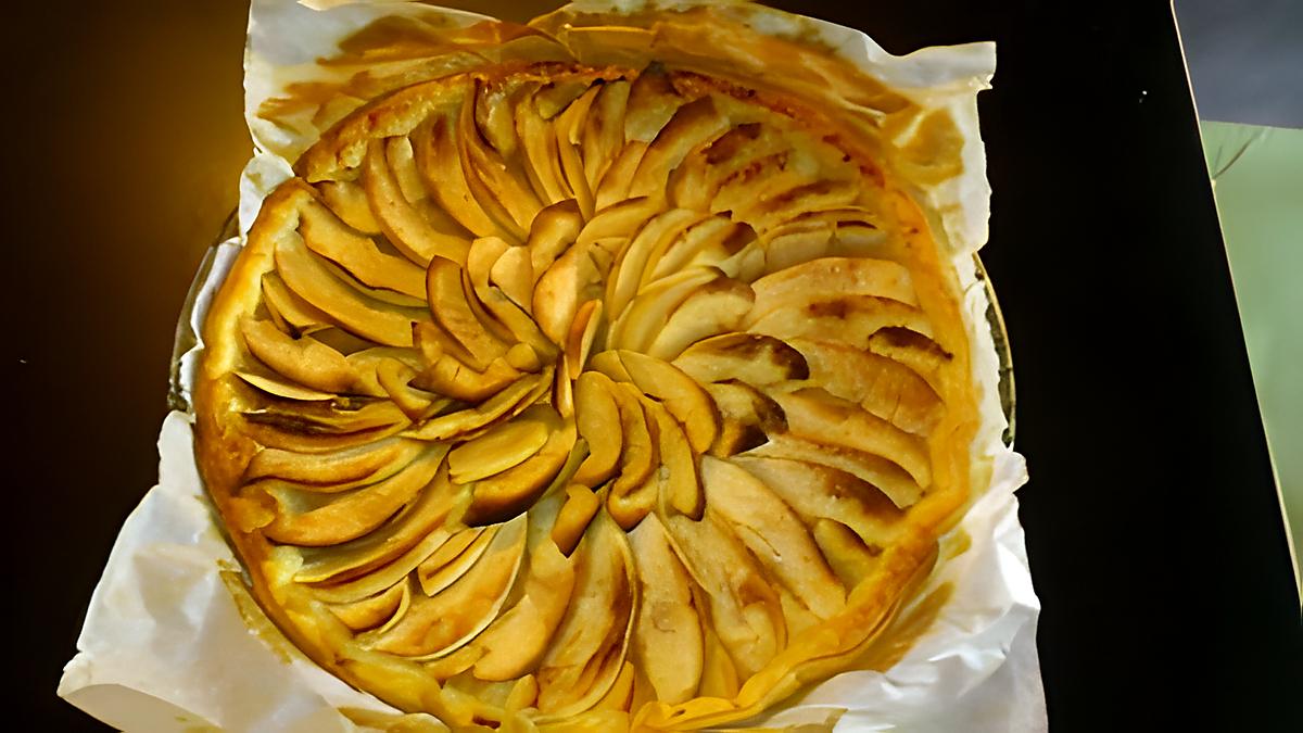 recette TARTE aux pommes simple fait par Loulou