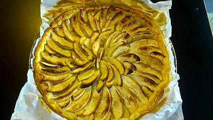 recette TARTE aux pommes simple fait par Loulou