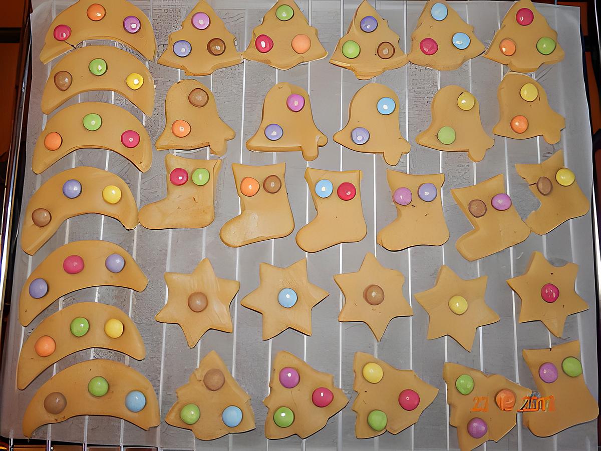 recette Petits biscuits de noël