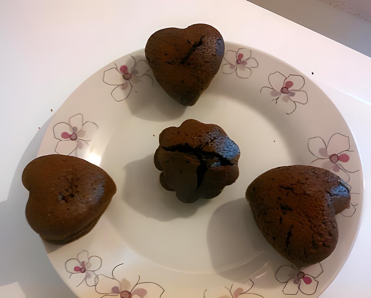 recette fondant au coeur coulant facile