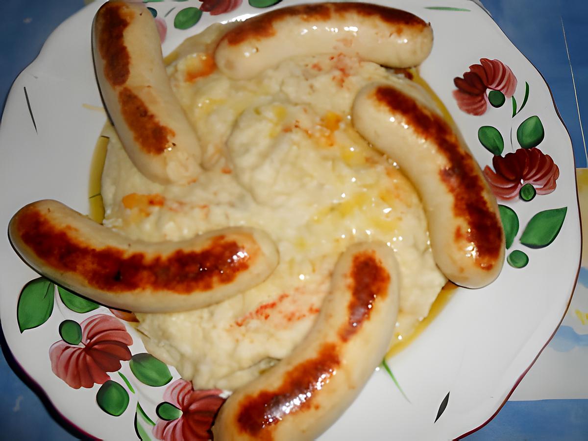 recette Boudin blanc purée de topinambours