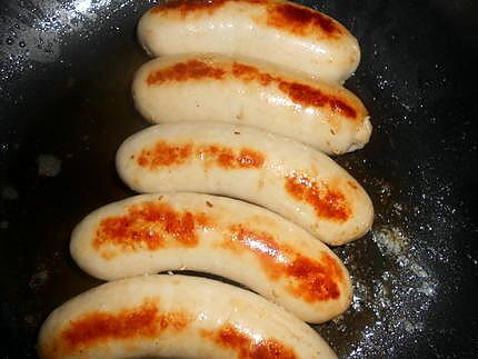 recette Boudin blanc purée de topinambours