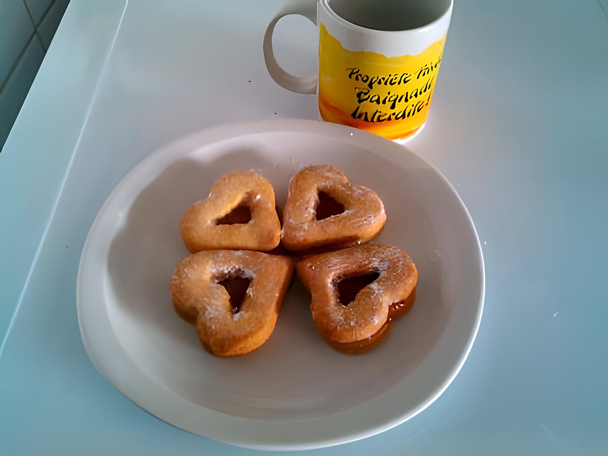 recette sablé confiture