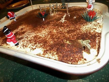 recette Tiramisu à la créme de marron de Noel